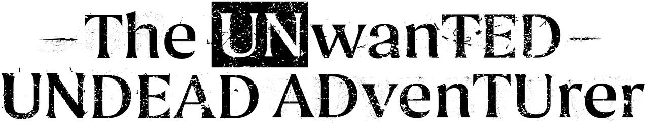 The Unwanted Undead Adventurer logo